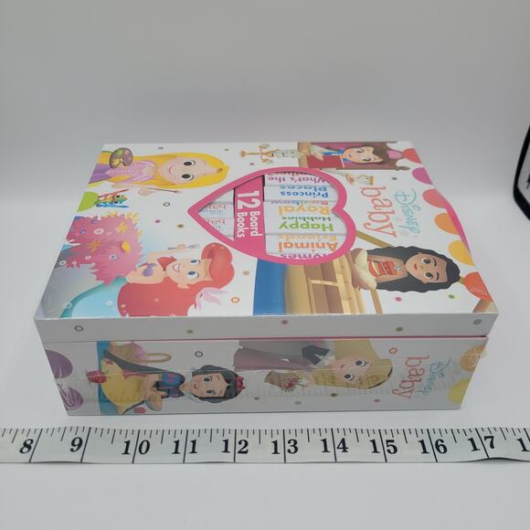 NEW Disney Baby 12 board books Ariel Belle Cinderella and Friends children's toy - Picture 5 of 5